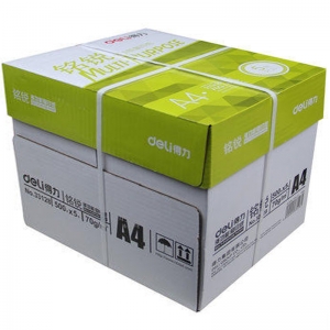 得力（DELI）33127/33218 铭锐复印纸 A4 70克 500张/包 5包/箱