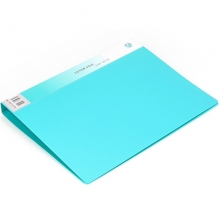 齐心（Comix）AB151A/P 单强力夹+插袋 A4文件夹 资料夹 20MM A4 绿色 单个装