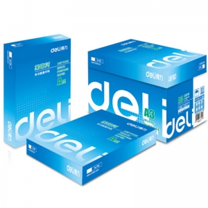得力（deli）7406 莱茵河复印纸 A3 70g 500张/包 5包/箱 五包装