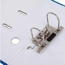 齐心（Comix）A206N 加厚型快劳夹/半包胶文件夹 A4 3寸 蓝色