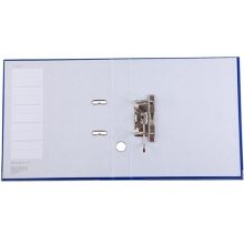 齐心（Comix）A105N 经济型快劳夹/半包胶文件夹 A4 2寸 蓝色