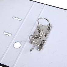 齐心（Comix）A206N 加厚型快劳夹/半包胶文件夹 A4 3寸 黑色