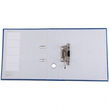 齐心（Comix）A206N 加厚型快劳夹/半包胶文件夹 A4 3寸 蓝色