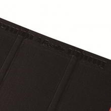 易达（Esselte）avance全包胶档案夹文件夹两孔夹 20147 黑色 A4 2寸背宽52MM