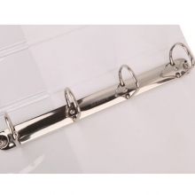 易达（Esselte）505440 A4 4孔 3寸 加插封面文件夹 背宽78MM 容纸量50mm 白色