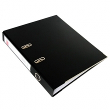 得力（Deli）5480 A4 2寸 PVC经济型快劳夹 背宽55MM 黑色