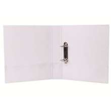 易达（Esselte）504420 A4 2孔 2寸 加插封面文件夹 背宽60MM 容纸量38mm 白色