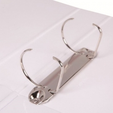 易达（Esselte）504420 A4 2孔 2寸 加插封面文件夹 背宽60MM 容纸量38mm 白色