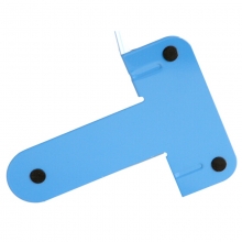 得力（DELI）9263 大号铁书立  230mm（颜色随机）