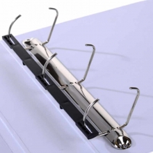 远生（USIGN）US-3030D A4 3孔 D型 三面插页文件夹 背宽80mm 白色