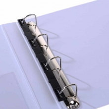 远生（USIGN）US-1540D A4 4孔 D型 三面插页文件夹 背宽42mm 白色