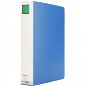 锦宫（KINGJIM）974GS  A4 单开管文件夹/A4档案夹 容纸量40mm 蓝色