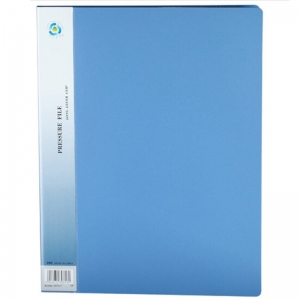 齐心（Comix）AL151A/P A4 长押夹文件夹/资料夹 蓝色