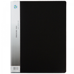 齐心（Comix）AL151A/P A4 长押夹文件夹/资料夹 黑色