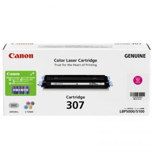 佳能（Canon）CRG-307M 品红色硒鼓（适用CANON LBP5000/LBP5100）
