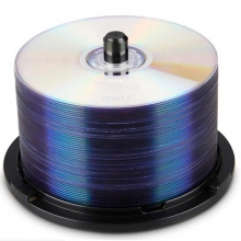 得力（deli）3724 DVD-R 16X 4.7G 光盘/空白光盘/刻录盘 桶装50片