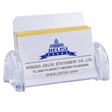 杰丽斯（JIELISI）862 透明名片座/名片夹/名片架