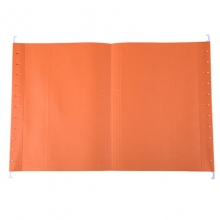 益而高（EAGLE）9351A 吊挂劳文件夹/挂快劳/快劳夹 A4 40个/盒 橙色