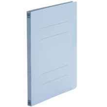 普乐士（PLUS）NO.021N 易装双孔夹/装订报告夹 A4-E/竖式 宝蓝 10个/包