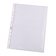 易达（Esselte）656133 复印文件保护套/11孔文件袋/打孔袋 A4/透明 厚度0.06mm 100个/盒