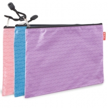 晨光（M&G）ADM94899  球纹拉链袋/文件袋/拉锁袋 A5 颜色随机 10个/包