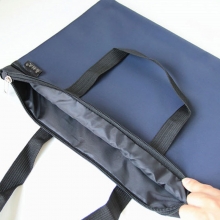 易利文（YILIWEN）100-5 加长双拉链手提加厚材质公文包/多功能文件袋 35*27cm 玫红色