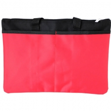 易利文（YILIWEN）100-5 加长双拉链手提加厚材质公文包/多功能文件袋 35*27cm 红色