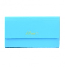 晨光（M&G）AWT91913 票据风琴包/资料包/文件包 26*15cm 12格 颜色随机