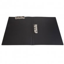 齐心（Comix）AB600A-W 双强力夹A4文件夹/资料夹 黑色