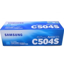 三星（SAMSUNG）CLT-C504S 青色墨粉盒（适用CLP-415N CLX-4195N/4195FN）