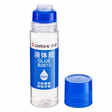 齐心（Comix）B2672 通用型液体胶水 125ml 12瓶装