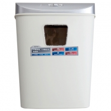 齐心（Comix）S2701 强力多功能碎纸机/静音电动纸粉碎机 4*45mm 可碎A4/10张，可碎卡,碎光盘