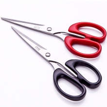 得力（deli）6010 大号办公剪刀/剪纸刀 210mm 颜色随机