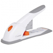 得力（deli）0487 重型订书机/厚层钉书器 80页（适用书针23/6~23/13）白色