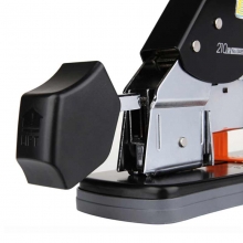 得力（deli）0485 省力重型订书机/厚层订书器 210页（适用书针23/6~23/23）黑色