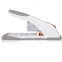 得力（deli）0487 重型订书机/厚层钉书器 80页（适用书针23/6~23/13）白色