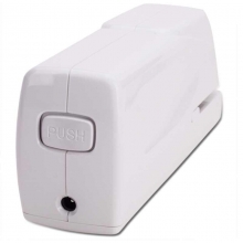 得力（deli）0489 电动订书机/电子自动装订订书器 20页（适用书针24/6,26/6）白色