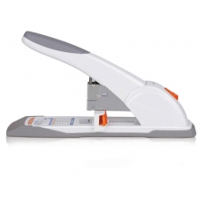 得力（deli）0486 重型订书机/厚层订书器 120页（适用书针23/6~23/17）白色