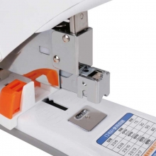 得力（deli）0486 重型订书机/厚层订书器 120页（适用书针23/6~23/17）白色