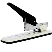 得力（deli）0394 重型订书机/加厚订书器 80页（适用书针23/6~23/13）灰色