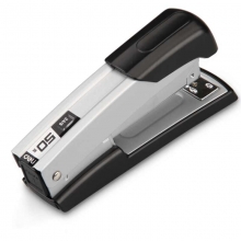 得力（deli）0416 轻便型厚层订书机 50页（适用书针23/6-24/8）颜色随机