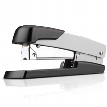 得力（deli）0416 轻便型厚层订书机 50页（适用书针23/6-24/8）颜色随机