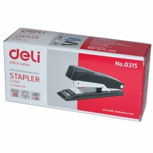 得力（deli）0315 办公订书机/订书器 25页 适用书针24/6~26/6 颜色随机