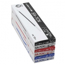 三菱（UNI）SA-7CN 圆珠笔芯/原子笔芯（适用SN-101/SN-118）0.7mm 红色 10支装