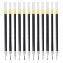 百乐（PILOT）BLS-G1-5 中性笔替芯/签字笔芯（适用BL-G1-5T）0.5mm 黑色 12支装