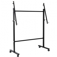 得力（deli）7880 可移动白板架/白板支架（适用于长120-240cm/宽70-120cm）加厚稳固款