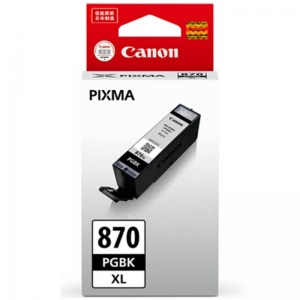 佳能（Canon）PGI-870XL PGBK 文本黑墨盒（适用MG7780 TS9080 TS8080 TS6080，500页）