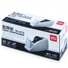得力（deli）812 大号胶带座（适用胶带宽度 ≤24mm）颜色随机