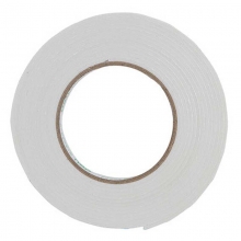 得力（deli）30410 双面泡棉胶带/双面胶带 12mm*5y*2.5mm 单卷装