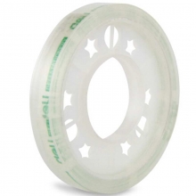 得力（deli）30002 透明文具胶带 8mm*40y 12卷/筒